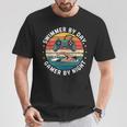 Swimmer By Day Gamer By Night Swimming Vintage Gaming Swim T-Shirt Unique Gifts
