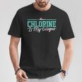 Swimming Humor Swimmer Chlorine Joke Swim T-Shirt Unique Gifts