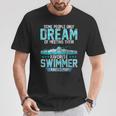 Swimming Parent Swimmer Mom Dad My Favorite Swim Meet T-Shirt Unique Gifts