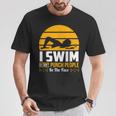Swimming Swimmer Swim Team So I Don't Punch T-Shirt Unique Gifts
