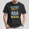 Synchronized Swimming Dad Favorite Synchro Swimmer Artistic T-Shirt Unique Gifts