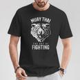 Tiger Muay Thai And Kickboxing T-Shirt Unique Gifts