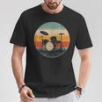 Vintage Drum Kit Silhouette Retro Music T-Shirt Unique Gifts Vintage Drum Kit Silhouette Retro Music T-Shirt Unique Gifts