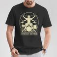 Vitruvian Drummer Drum Kit Music Lover Musician Men T-Shirt Unique Gifts Vitruvian Drummer Drum Kit Music Lover Musician Men T-Shirt Unique Gifts