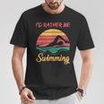 Water Rat Water Sports Hobby Swimming Club Swimming T-Shirt Unique Gifts