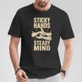 Women's Sticky Hands Steady Mind Muay Thai Boxing T-Shirt Unique Gifts
