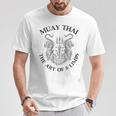 The Art Of 8 Limbs Muay Thai T-Shirt Unique Gifts The Art Of 8 Limbs Muay Thai T-Shirt Unique Gifts