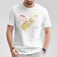 Drum Kit Retrowave Drums T-Shirt Unique Gifts
