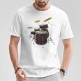 Drummer Drum Kit Premium Tri-Blend T-Shirt Unique Gifts Drummer Drum Kit Premium Tri-Blend T-Shirt Unique Gifts