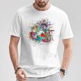 Drums Pop Art Drummer Drum Kit T-Shirt Unique Gifts Drums Pop Art Drummer Drum Kit T-Shirt Unique Gifts