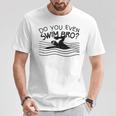 Do You Even Swim Bro Swimming Training Swimmer T-Shirt Unique Gifts