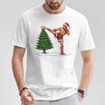 Festive Muay Thai Santa Christmas T-Shirt Unique Gifts