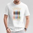Kayak And Canoe Lake Fun Raglan Baseball Tee T-Shirt Unique Gifts