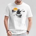 Kayaking Bear Retro Sunset Paddling Canoe Outdoor Adventure T-Shirt Unique Gifts Kayaking Bear Retro Sunset Paddling Canoe Outdoor Adventure T-Shirt Unique Gifts