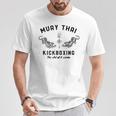 Muay Thai Twin Tigers MMA Warrior Fight T-Shirt Unique Gifts Muay Thai Twin Tigers MMA Warrior Fight T-Shirt Unique Gifts