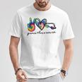 Peace Love Swim Tie Dye Swimmer Swimming Summer Trip T-Shirt Unique Gifts Peace Love Swim Tie Dye Swimmer Swimming Summer Trip T-Shirt Unique Gifts