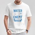 Swimming Enthusiast Swimming Expert Swimming Lover Swimmer Raglan Baseball Tee T-Shirt Unique Gifts
