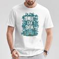 Swimming Quote Zombies Can't Swim For Swimmer T-Shirt Unique Gifts Swimming Quote Zombies Can't Swim For Swimmer T-Shirt Unique Gifts