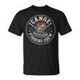 Canoe Fishing Crew Vintage Bass Paddles T-Shirt, trending gift