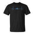Cool Kayaking Heartbeat Canoe Boating Kayaks Outdoor Sport T-Shirt, trending gift