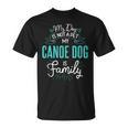 Cute Canoe Dog Shirt Family Dog For Women Men Sleeveless T-Shirt, trending gift