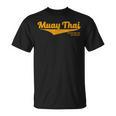 Distressed Muay Thai Kickboxing MMA BJJ Thailand T-Shirt T-Shirt, trending gift