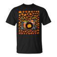 Drum Kit With Leaves Fall Drummer Autumn Musician T-Shirt, trending gift Drum Kit With Leaves Fall Drummer Autumn Musician T-Shirt, trending gift