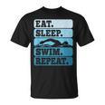 Eat Sleep Swim Vintage Swimming Lover Swimmer Men Women T-Shirt, trending gift Eat Sleep Swim Vintage Swimming Lover Swimmer Men Women T-Shirt, trending gift
