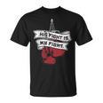 His Fight Is My Fight Muay Thai Kickboxer Fan Boxing T-Shirt, trending gift