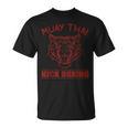 Great Muay Thai Tiger Kickboxing Martial Artist T-Shirt, trending gift