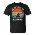 I'D Rather Be Kayaking Canoe Boating Vintage Kayak T-Shirt, trending gift I'D Rather Be Kayaking Canoe Boating Vintage Kayak T-Shirt, trending gift
