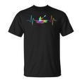 Kayaking Heartbeat Tie Dye Canoe Boating Kayaks T-Shirt, trending gift
