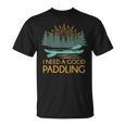 Kayaking Outdoor Water Sports Canoeing Paddle Kayak T-Shirt, trending gift