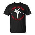 I Know I Hit Like A Girl Try To Keep Up Muay Thai Boxing T-Shirt, trending gift