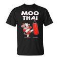 Moo Thai Muay Thai Cow Thai Boxing For Kids Muay Thai T-Shirt, trending gift Moo Thai Muay Thai Cow Thai Boxing For Kids Muay Thai T-Shirt, trending gift