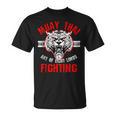 Muay Thai Art Of Eight Limbs Sak Yant Thai Boxing MMA Arts T-Shirt, trending gift
