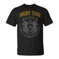 Muay Thai Art Twin Tigers Muay Thai Fighter MMA Martial Arts T-Shirt, trending gift