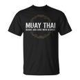 Muay Thai Begins And Ends With Respect Martial Arts T-Shirt, trending gift