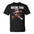 Muay Thai Cat Meow Thai Boxing Martial Art Kids T-Shirt, trending gift