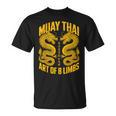 Muay Thai Dragons Thai Boxing Fighter T-Shirt, trending gift