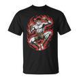 Muay Thai Elbow Strike Silhouette Minimal Clean Sport T-Shirt, trending gift