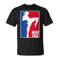 Muay Thai Fighter Retro Kickboxing Training MMA T-Shirt, trending gift Muay Thai Fighter Retro Kickboxing Training MMA T-Shirt, trending gift