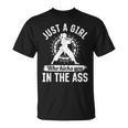 Muay Thai Girls Just a Girl Who Kicks You In The Ass T-Shirt, trending gift