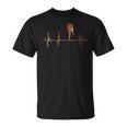 Muay Thai Heartbeat Vintage ECG Cardiogram Retro T-Shirt, trending gift