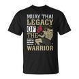 Muay Thai Legacy Of The Warrior Muay Thai T-Shirt, trending gift