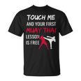 Muay Thai Martial Arts Combat Sports Self Defense T-Shirt, trending gift