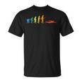 Retro Swimming Evolution For Swimmers Summer Water Lovers T-Shirt, trending gift