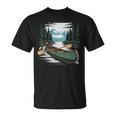 Solo Canoe Tourer Who Knows Every Rapid Campsite Portage T-Shirt, trending gift