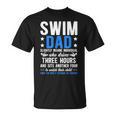Swim Dad Definition Dad Of A Swimmer Father Swimming Dad T-Shirt, trending gift