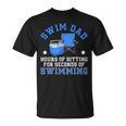 Swim Dad Of A Swimmer Dad Swim Father Swimming Dad T-Shirt, trending gift Swim Dad Of A Swimmer Dad Swim Father Swimming Dad T-Shirt, trending gift